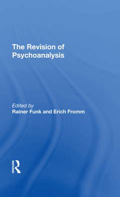 Couverture de l’ouvrage The Revision Of Psychoanalysis
