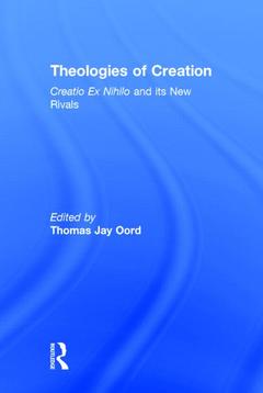 Couverture de l’ouvrage Theologies of Creation