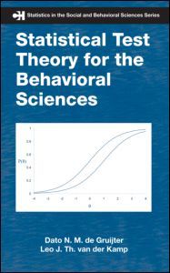 Couverture de l’ouvrage Statistical Test Theory for the Behavioral Sciences