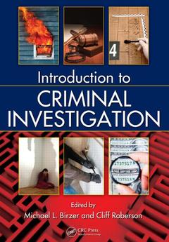 Cover of the book Introduction to Criminal Investigation