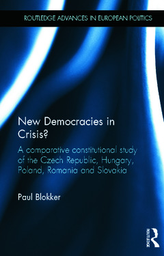 Couverture de l’ouvrage New Democracies in Crisis?