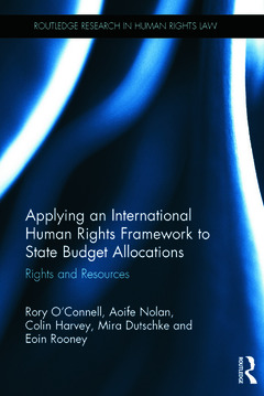Couverture de l’ouvrage Applying an International Human Rights Framework to State Budget Allocations