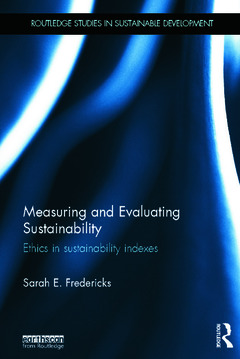 Couverture de l’ouvrage Measuring and Evaluating Sustainability