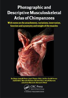 Couverture de l’ouvrage Photographic and Descriptive Musculoskeletal Atlas of Chimpanzees