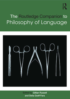 Couverture de l’ouvrage Routledge Companion to Philosophy of Language