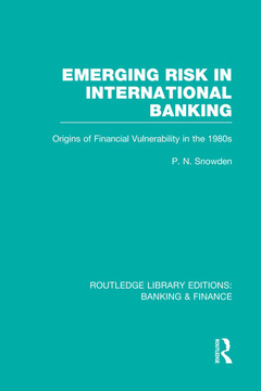 Couverture de l’ouvrage Emerging Risk in International Banking (RLE Banking & Finance)