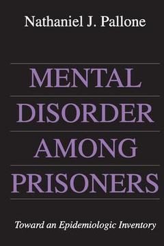 Couverture de l’ouvrage Mental Disorder Among Prisoners