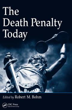 Couverture de l’ouvrage The Death Penalty Today