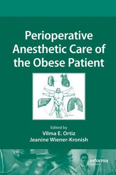 Couverture de l’ouvrage Perioperative Anesthetic Care of the Obese Patient
