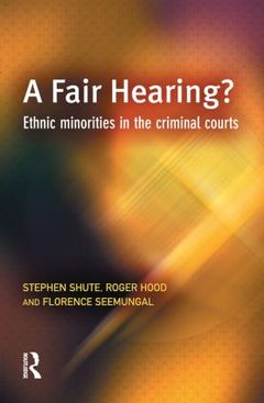 Couverture de l’ouvrage A Fair Hearing?