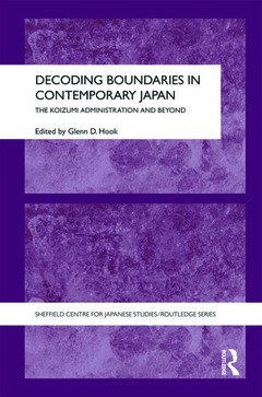 Cover of the book Decoding Boundaries in Contemporary Japan