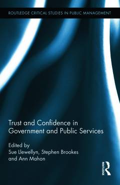 Couverture de l’ouvrage Trust and Confidence in Government and Public Services