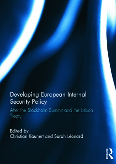 Cover of the book Developing European Internal Security Policy