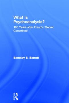 Couverture de l’ouvrage What Is Psychoanalysis?