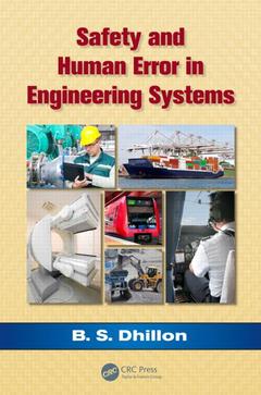 Couverture de l’ouvrage Safety and Human Error in Engineering Systems