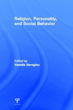 Couverture de l’ouvrage Religion, Personality, and Social Behavior