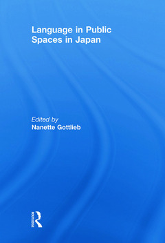 Couverture de l’ouvrage Language in Public Spaces in Japan