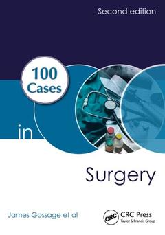 Couverture de l’ouvrage 100 Cases in Surgery