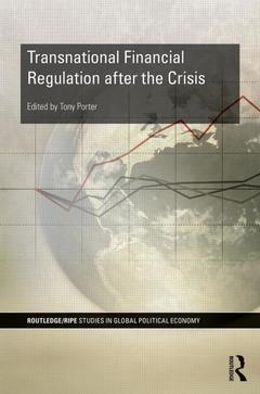 Couverture de l’ouvrage Transnational Financial Regulation after the Crisis