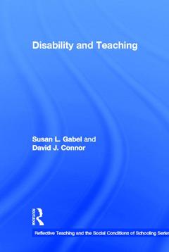 Couverture de l’ouvrage Disability and Teaching