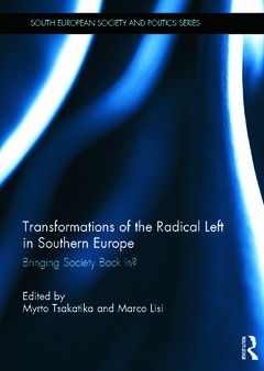 Couverture de l’ouvrage Transformations of the Radical Left in Southern Europe