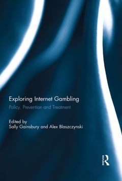 Couverture de l’ouvrage Exploring Internet Gambling