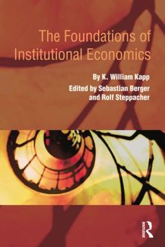 Couverture de l’ouvrage The Foundations of Institutional Economics