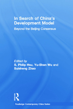 Cover of the book In Search of China's Development Model