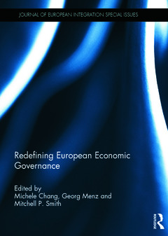 Couverture de l’ouvrage Redefining European Economic Governance