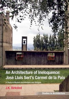 Cover of the book An Architecture of Ineloquence
