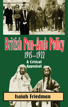 Couverture de l’ouvrage British Pan-Arab Policy, 1915-1922