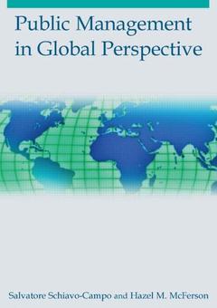 Cover of the book Public Management in Global Perspective