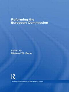 Couverture de l’ouvrage Reforming the European Commission