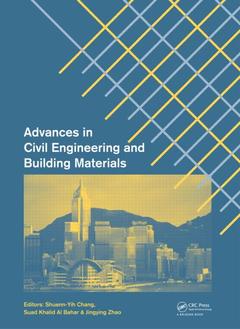 Couverture de l’ouvrage Advances in Civil Engineering and Building Materials
