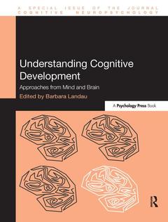 Couverture de l’ouvrage Understanding Cognitive Development