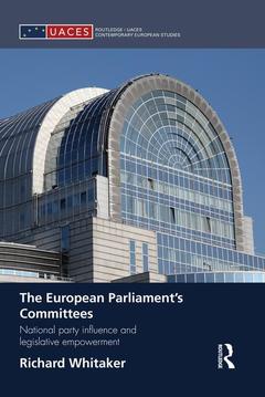 Couverture de l’ouvrage The European Parliament's Committees