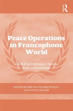 Couverture de l’ouvrage Peace Operations in the Francophone World