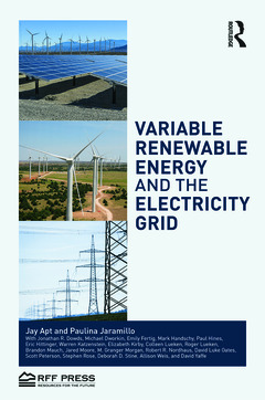 Couverture de l’ouvrage Variable Renewable Energy and the Electricity Grid