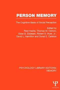 Couverture de l’ouvrage Person Memory (PLE: Memory)
