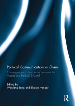 Couverture de l’ouvrage Political Communication in China