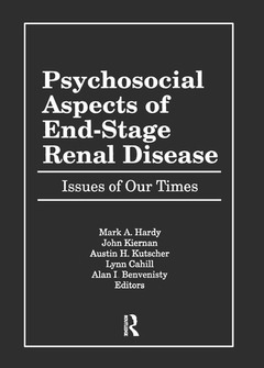 Couverture de l’ouvrage Psychosocial Aspects of End-Stage Renal Disease