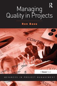 Couverture de l’ouvrage Managing Quality in Projects