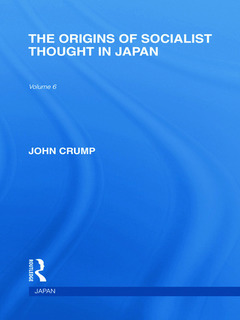 Couverture de l’ouvrage The Origins of Socialist Thought in Japan