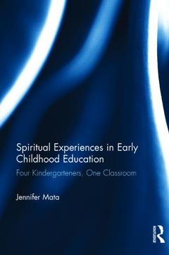 Couverture de l’ouvrage Spiritual Experiences in Early Childhood Education