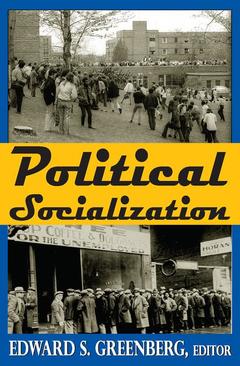 Couverture de l’ouvrage Political Socialization