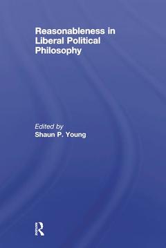 Couverture de l’ouvrage Reasonableness in Liberal Political Philosophy