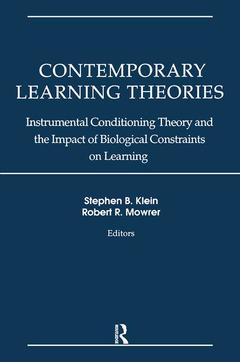 Couverture de l’ouvrage Contemporary Learning Theories