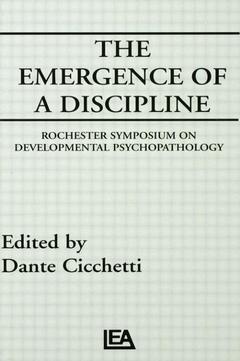 Couverture de l’ouvrage The Emergence of A Discipline