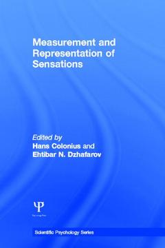 Couverture de l’ouvrage Measurement and Representation of Sensations