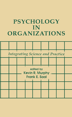 Couverture de l’ouvrage Psychology in Organizations